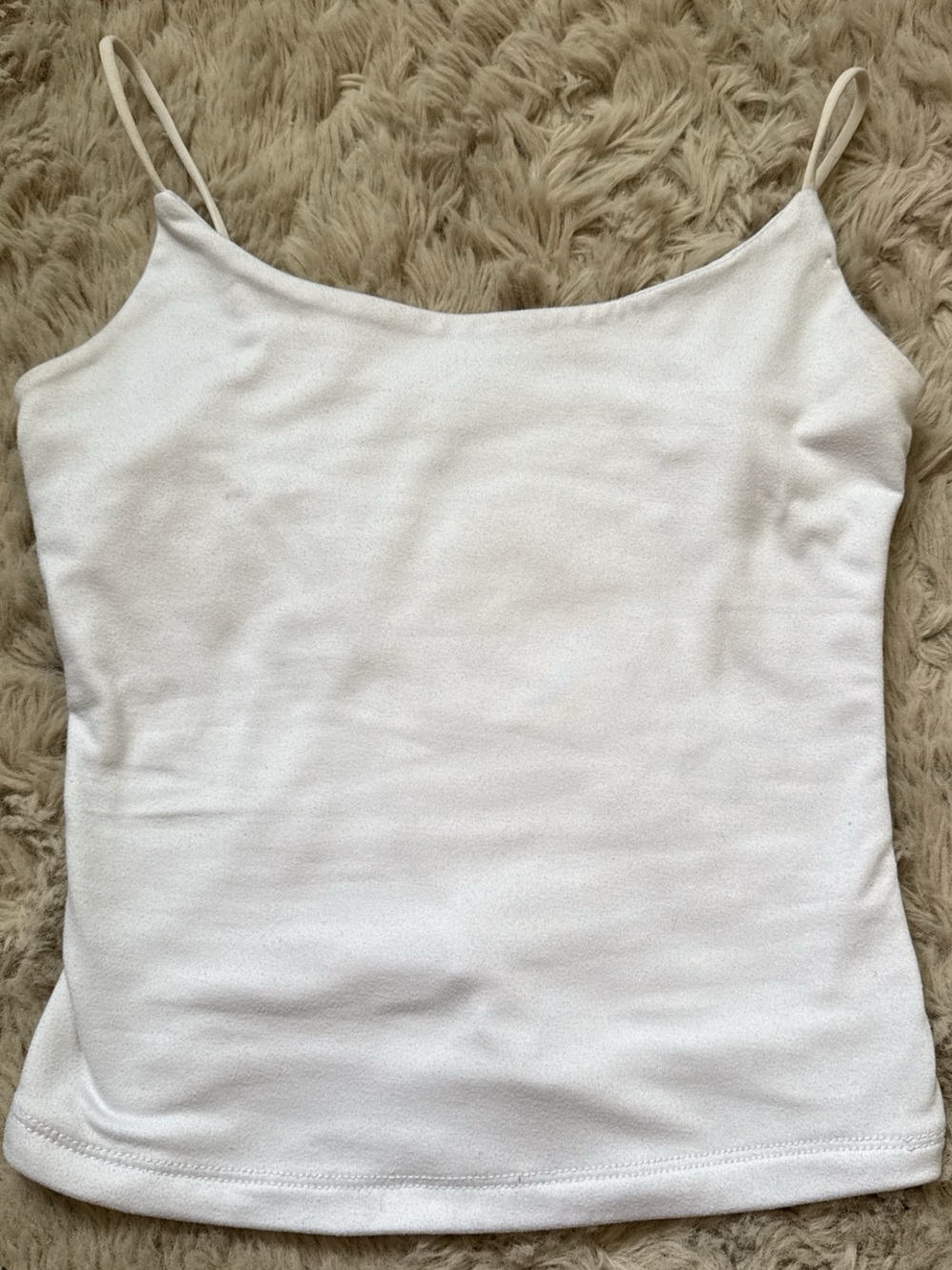 Harper White Spaghetti Strap Cami